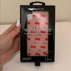 Pink Cherry Wildflower Case iPhone XR